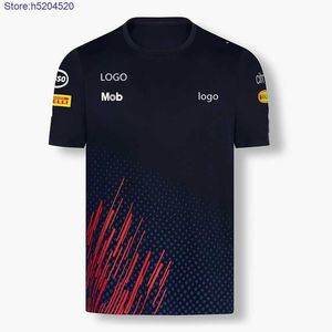 Herr t -shirt 2023 Ny mode f1 formel 1 racing team alfa romo kvinnor sommar extrem race dräkt plus size andable