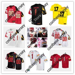 American College Football Wear College 2022 NCAA Maryland genähtes College-Football-Trikot 14 Stefon Diggs JERSEYS 44 Chance Campbell 7