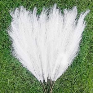 Sublimação Flores decorativas grinaldas 1branch 12forks 86cm Pampas artificial Decoração de grama falsa Simulação Flor Flor Plant Wedding Home Garden Home Garden