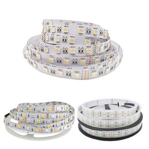 5M Double Row 600LEDs SMD 5050 LED Flexible Strip Lighting Cold Cool White Outdoor IP65 Waterproof DC12V for Bedroom Kitchen Home Decoration Now usalight