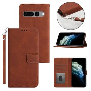 Google Pixel 8 8a 7a 7a 7 6 6a Pro Samsung Wallet Pu TPU Fundaとフォトフレーム電話ケースLanyard Capa