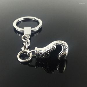 Keychains Cool Key Ring Fist Sport Keychain Boxer Gift Jewelry Luvas de boxe de boxe Cadeia de carros