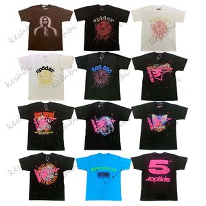 Designer Mode Young Thug T Shirt Star Sp5der 555555 Herren Damen T-Shirts Hip Hop Streetwear T-Shirt