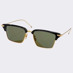 Solglasögon 2023 Fashion Rectangle Atmosphere Full-Screen Frame Designer Sun Glasses Man Woman Vintage Shades Eyewear