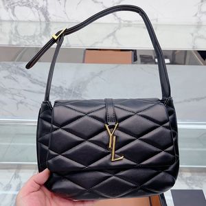 le57 borsa hobo borsa del progettista per le donne borse sotto le ascelle borsa a tracolla nera lussuose borse in pelle con pochette borse moda donna