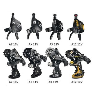 Rower Groupsets Mountain Shift Hever Controller LTWOO AX A12 Składanie roweru MTB Tylne Derailler Akcesoria 9101112 Speed ​​230214