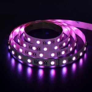 16.4ft LEDストリップ5050 RGB LEDストリップ5M 600 LED SMDライトチューブ防水12Vウェディングパーティー用のシリコンスリーブIP67