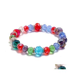 Beaded Strands Korean Version Of The Beaded Crystal Bracelet Simple Temperament Wild Girl Jewelry Online Shop Small Gift Wholesale Dhsvw