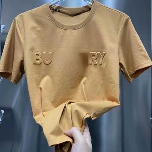 BbyメンズTシャツデザイナーTシャツバーブラウンドネックショートスリーブシャツ男性女性スウェットシャツ3Dレタープリントコットン特大Tシャツ4xl 5xl