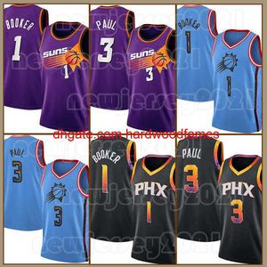 2023 Devin Booker Chris Paul DeAndre Ayton Basketball Jerseys 0 1 22 Retro Charles Barkley Steve Nash Mens 34 13 New City White Mesh Shirt