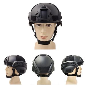 Tactical Helmets Outdoor Helmet with NVG Mount and Side Rail for Hunting CS Game 20 Pieces/Lot