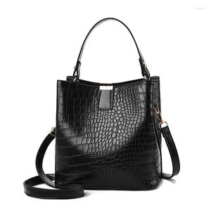 Borse a tracolla PU Pelle Donna Messenger Coccodrillo Donna Crossbody Mano per borse da donna di alta qualità 2023