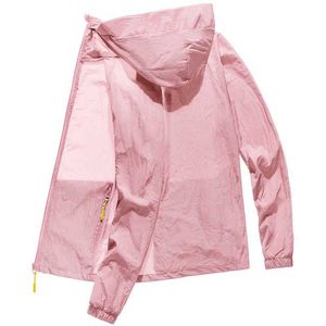 Outdoor T-Shirts Camping Regenjacke Männer Heiße Wasserdichte Sonnenschutz Kleidung Angeln Jagd Kleidung Schnell Trockene Haut Windjacke Mit Tasche J230214