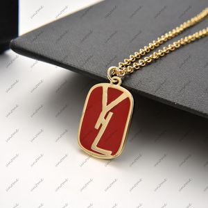 Letter Pendants Designer Love Silver Gold Necklace Woman Luxury Jewelry Y Letters Chains Womens Necklaces Party Wedding Earrings New