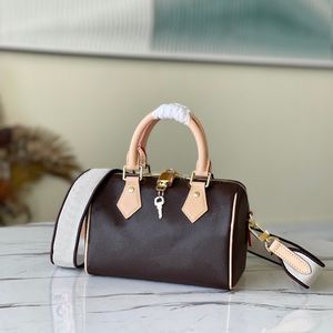 10a L Bag axelväskor Delikat Knockoff Designer Shoulder Bag Speedy Bandouliere 20 20.5cm Luxury Handbag M45948 YL042