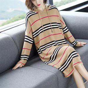 Womens Casual Dresses Long skirt Spring Summer Loose Coats Woman Black Casual Knits Dress Women Blouses Club Clothing Knitting Dresses size S-3XL