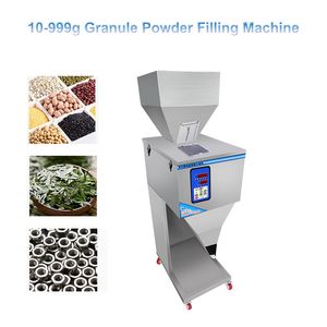 10-999g Granule Powder Filling Machine 220V Automatic Weighing Machine Medlar Packaging Machine For Tea Bean Salt Particle