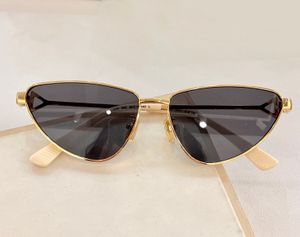 Gold Metal Brown Cat Eye Solglasögon för män designers solglasögon nyanser occhiali da sole designer solglasögon glasögon uv400 öga