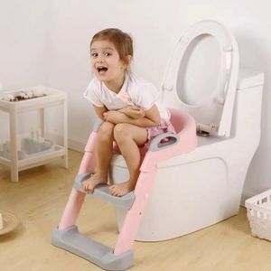 Seat Covers Foldable Toilet Baby Pot Potty Training Seat Child Toilet WC Urinal For Boys Kids Adjustable Step Ladder Folding Safety Chair 230214