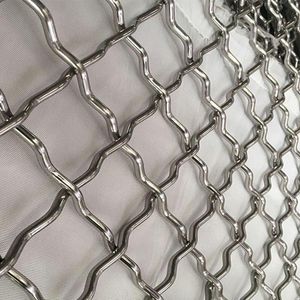 Verktygstillbehör 2st 0,5x1 meter platt rakt metall rostfritt stål SS304 Crimped Wire Mesh -skärm för grillnät