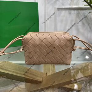 7A Designer-Tasche, Clutch, Abendtaschen, Umhängetaschen, kleine Taschen, Schleife, handgefertigt, gewebte Handtasche aus echtem Leder, hochwertige Webart, Schultertasche, luxuriös, 98090, modische Handtaschen