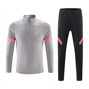 Ao ar livre camisetas crianças adulto futebol tracksuit mulheres homens meia zip jaqueta de futebol calças outono inverno treinamento terno criança correndo jaquetas calças 230215