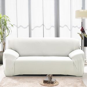 Pokrywa krzesła 35elastyczna biała sofa okładka rozciąganie ciasne opakowanie All-Inclusive for Sali Couch Pillow Case