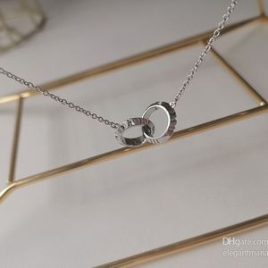 biżuteria sercowa srebrna złota łańcuch z diamentowym wisiorkiem