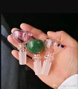 Cabe￧a de bolha de ponto colorido com rosquinhas de cachimbo, bongues de vidro por atacado Bongas de ￳leo tubos de ￡gua Pl￭metros de ￳leo de vidro fumando