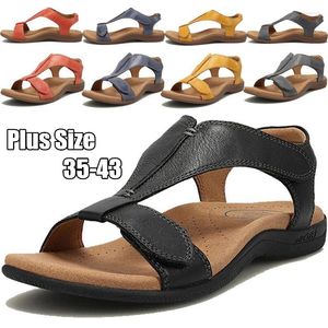 Sandals Casual Women Buckle Open Toe Summer Arch Of Foot Vintage Wedge Slippers Platform Beach