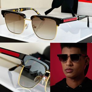 Half frame Sunglasses Men Women Sunglasses Retro Fashion Trend custom Glasses spr08x Brand Gradient lens Metal Frame Female Goggles eyewear high quality With box