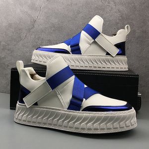 Klänning designer bröllopsfest skor höst mode tjock botten lättvikt casual sneakers runda tå företag körning wa