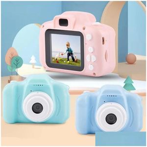 Keepsakes Xmas For Kids Camera Children Mini Digital Cute Cartoon Cam 1P 8Mp Slr Toys Birthday Gift 2 Inch Sn Drop Delivery Baby Mate Dhicy