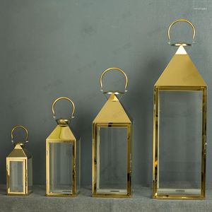 Kerzenhalter Gold Nordic Vintage Luxus Ästhetische Outdoor Weihrauch Metall Candelabro Bougeoir Home Dekoration