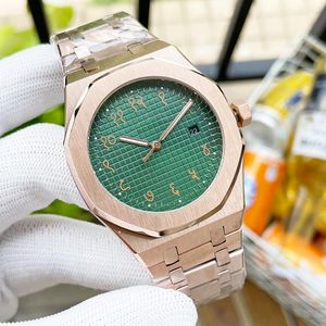 Arabic Dial Mens Watch Automatic Mechanical Watches 41mm Waterproof Sapphire Business Wristwatch Montre de Luxe Gifts For Men