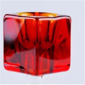 Quadratischer Blasenkopf Bongs Ölbrennerpfeifen Wasserpfeifen Glaspfeife Bohrinseln Rauchen