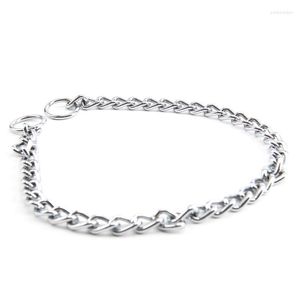 Dog Collars Metal Dogs Single Row Lron Suitable For Small Stainless Steel Pet Chain Collar Character Eight Knot P Chains