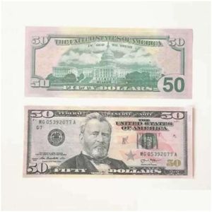 Altri articoli per feste festive I migliori pezzi/pacchetti alti American 100 Bar Valuta Carta Dollaro Atmosfera Puntelli di qualità 1005 Denaro 9 DhyseNR67