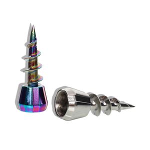 Universal Metall Sharp Bit Wasserpfeife Wasserpfeifen Gelenk Kunststoff Flasche Dab Rig Rauchen Bong Zigarettenspitze