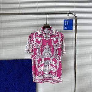 Camisas masculinas de grife de verão manga curta camisas casuais pólos soltos moda estilo praia camisetas respiráveis camisetas roupas #26