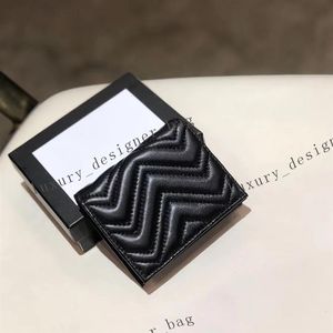 short Holders Wallet Genuine Leather Credit Card Case superme Cartoon Coin Purse Pouch zipper quilted soft Mini Wallets271v