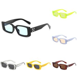 Fashion sunglasses designer OFF Brand WHITE Top Men Women Sunglass Arrow x Frame Eyewear Trend Sun Glasses Bright Sunglasse Dlod with original box