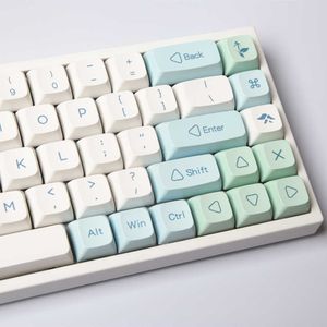 Tastiere 133 tasti ice keycaps keycaps pbt dye sublimation xda profilo per mx switch meccanico tastiera adatta 61/64/68/87/96/104/108 tastiera T230215