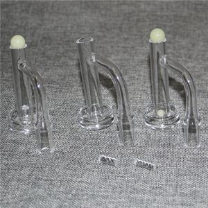 Hookahs Auto Spinner Terp Slurpers Blender mit abgeschrägter Kante, nahtloser Quarz-Banger mit Glas-Marmor-Kappe, Säulen-Sets für Wasserbongs, Dab-Rigs