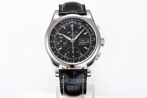 2023 Designer Watches TW Watch Diameter 40 Mm tjock 13 mm med 7750 Automatisk mekanisk kronografr￶relse Sapphire Glass Mirror 316L Fint st￥lfodral