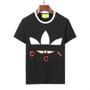 Дизайнерские мужские футболки, черно-белые классические цветные принты с алфавитом, несколько стилей, тонкие и дышащие, 100% хлопок, однотонные, для отдыха, роскошные, fashion3xl # 88
