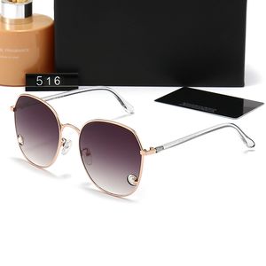 Novo clássico óculos de sol polarizado feminino designer 2023 marca de luxo liga de metal polaróide lente de vidro temperado óculos retrô óculos de sol uv400