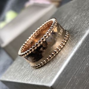 Titanium Stahlbuchstaben Design Ring für Frauen Ring Gold Silber Band Rings Linka
