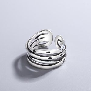 Wedding Rings Korean Charm Line For Women Female Finger Romantic Birthday Gift Girlfriend Jewelry