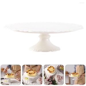 Plates Reusable Ceramic Cake Stand Storage Tray Creative Dessert For Wedding Baby Shower Birthday